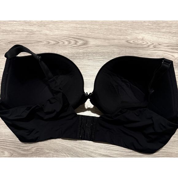 Torrid Curve Black 360 Back Smoothing Bra Size 46DDD Plus Size Comfort Everyday - Picture 3 of 4